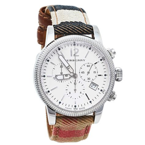 burberry bu7820|Burberry Utilitarian Chronograph .